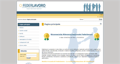 Desktop Screenshot of federlavoro.org